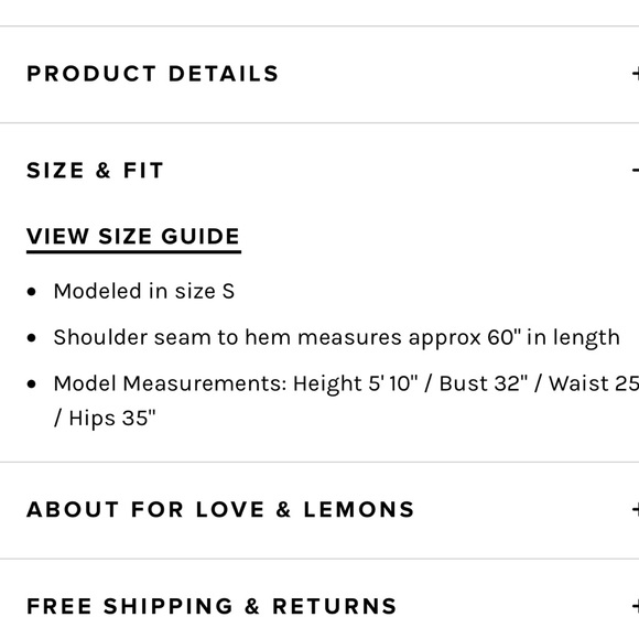 For love and lemon ANTIGUA MAXI DRESS - Picture 5 of 5